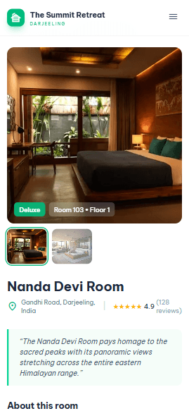 Full-Stack Boutique Homestay Booking Engine & Operations Dashboard gallery image 8